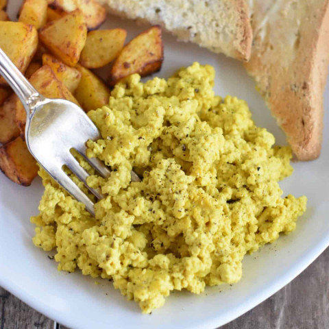 The easiest 
Tofu scramble recipe