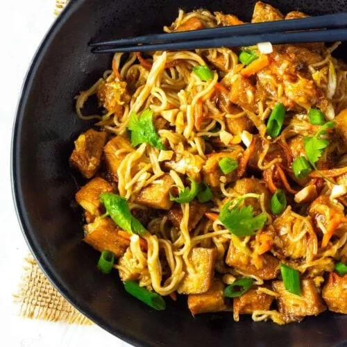 Tofu Satay Noodles